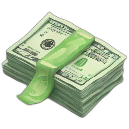Fold Money emoji