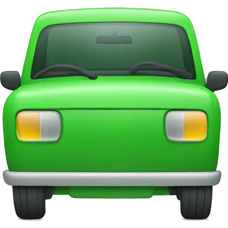 Green car emoji