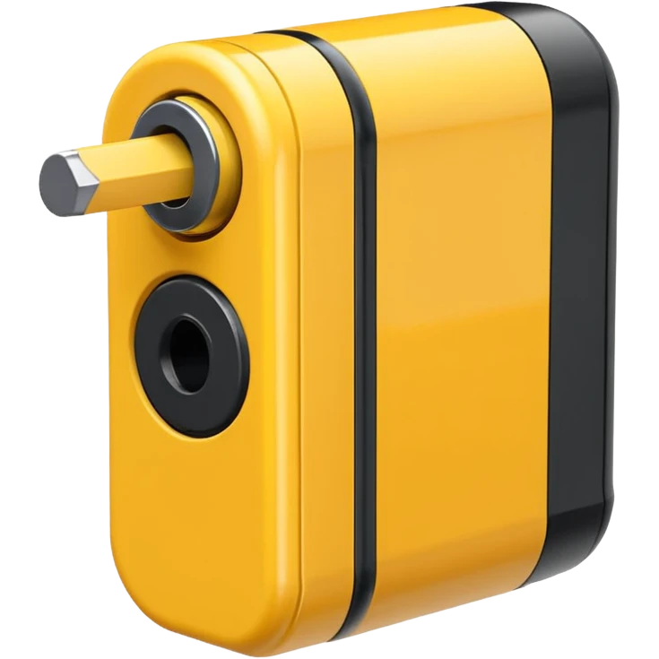 yellow pencil sharpner emoji
