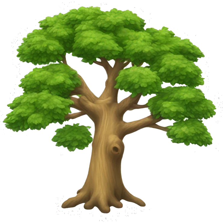 thuja tree emoji