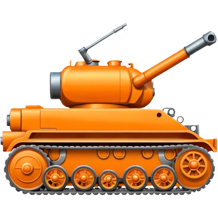 orange army tanks emoji