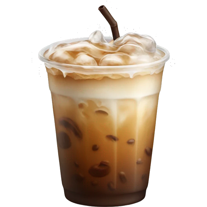 Iced coffe emoji
