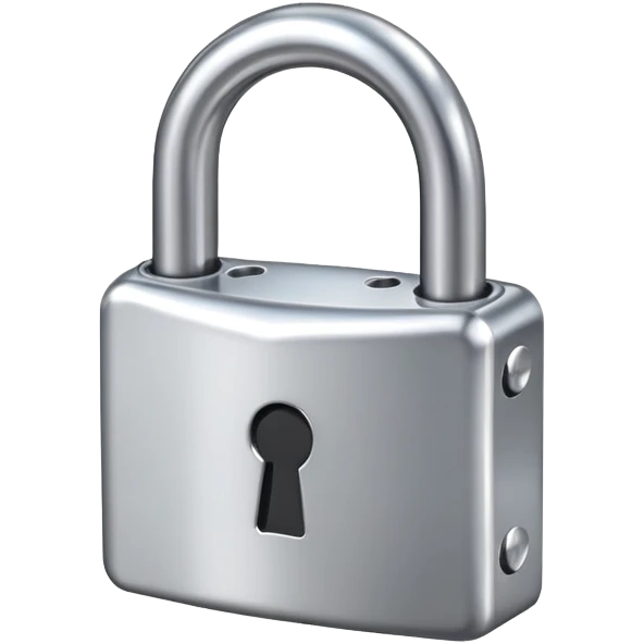 Lock emoji