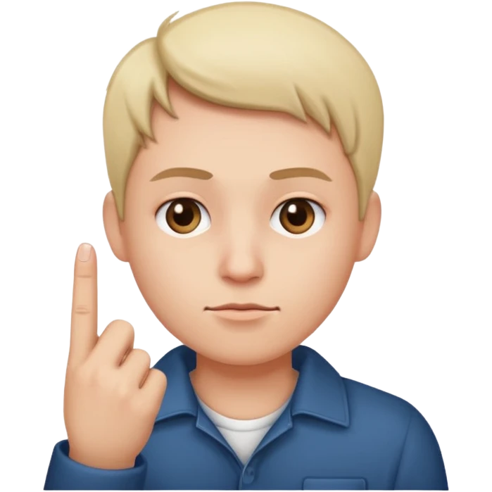 side eye with middle finger emoji
