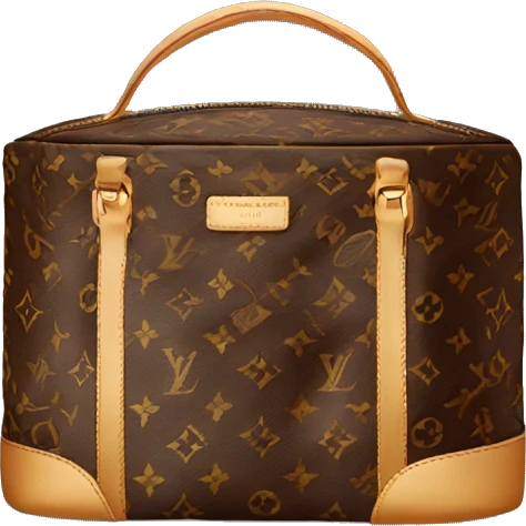 Louis Vuitton cosmetic bag   emoji