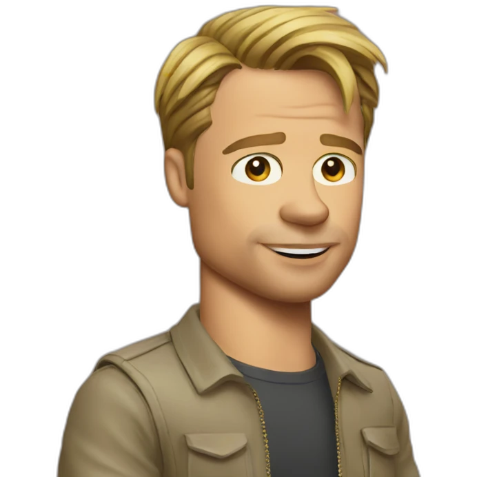 Brad Pitt emoji