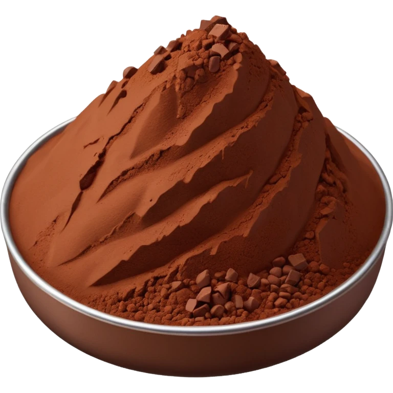 chocolate protein powder emoji