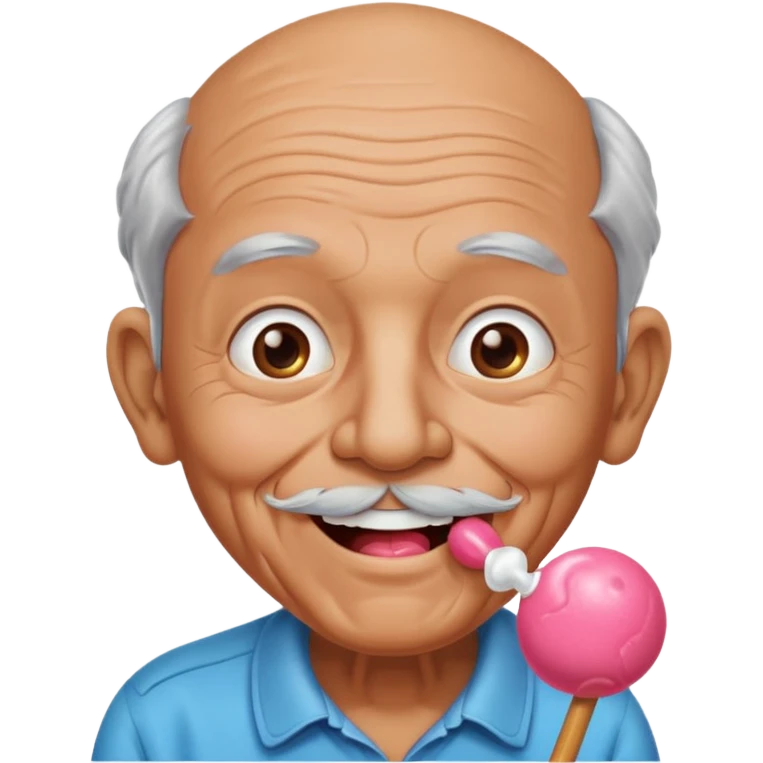 Grandpa xhewing bubblegum emoji