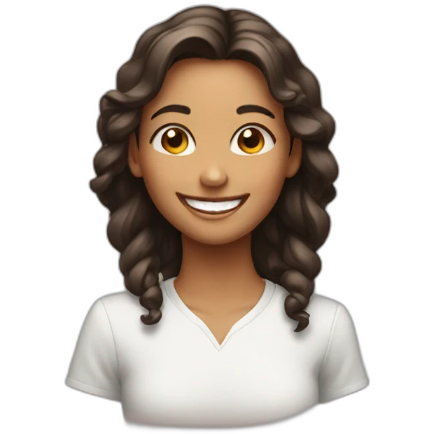 happy girl emoji