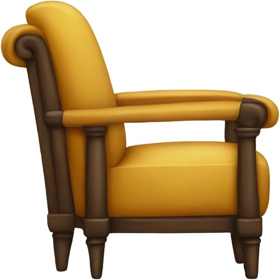 being armchair emoji