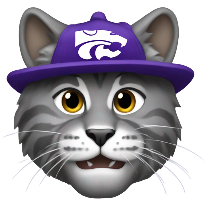 Kansas State Wildcat emoji
