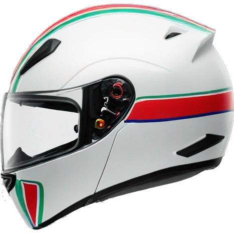 Agv brand motorcycle helmet emoji