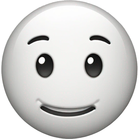 cute round smile face with many white spots emoji