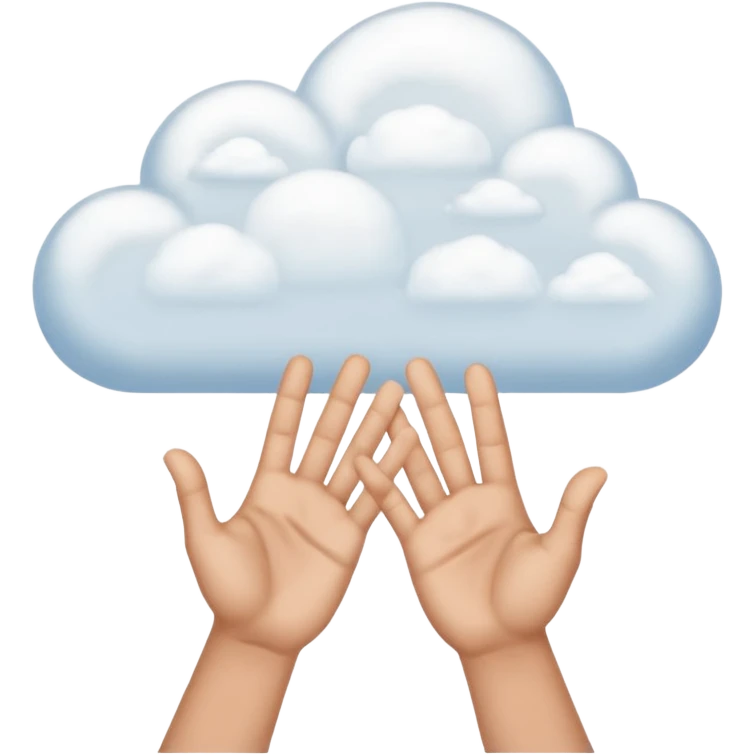 🖐✊️🫳🤛💪🦵🦶☁️ emoji