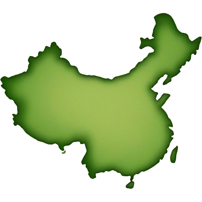 Map of China  emoji