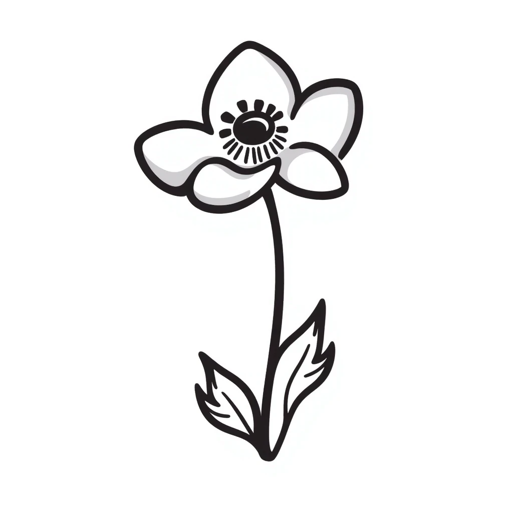 anemone flower emoji