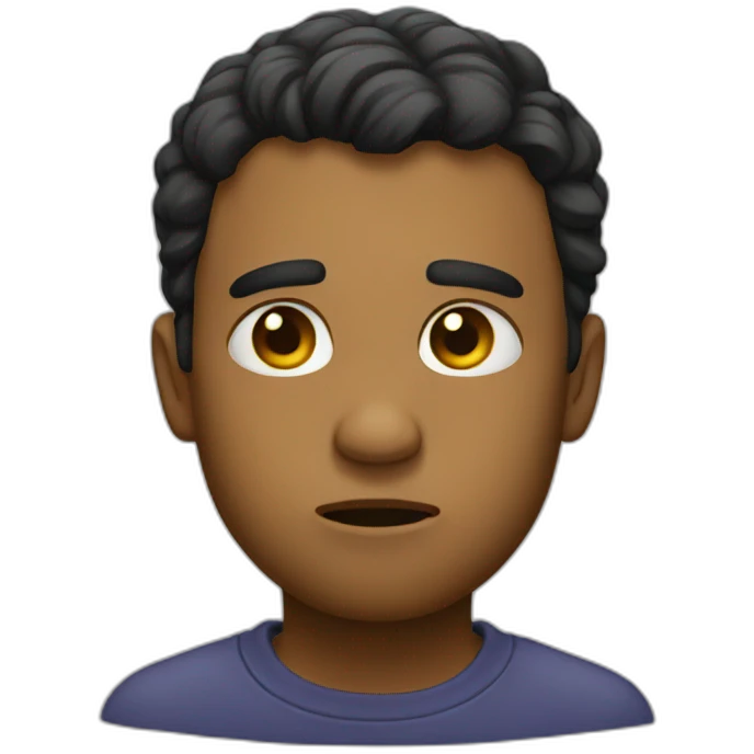 Sad emoji