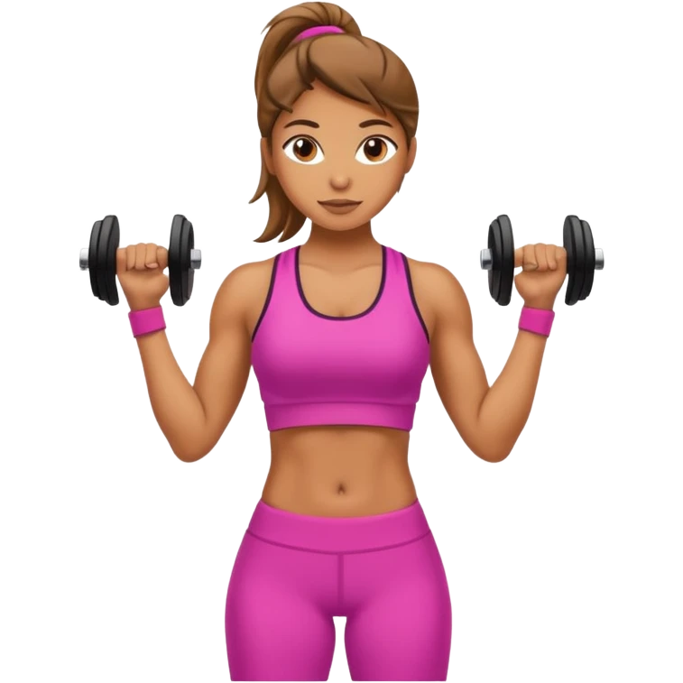 Gym girl emoji
