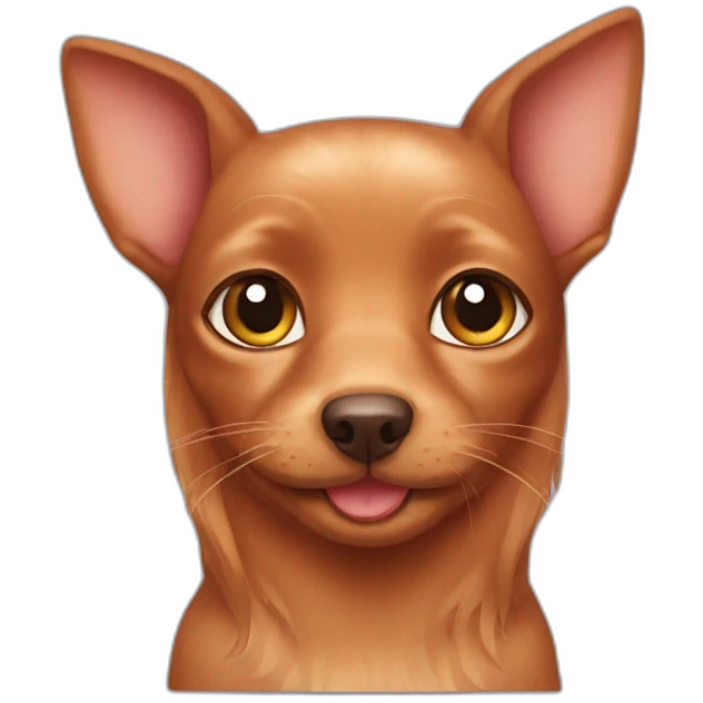 Dachshund cat emoji