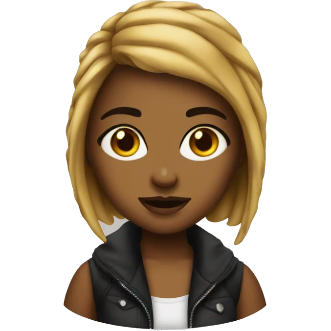 Baddie girl  emoji