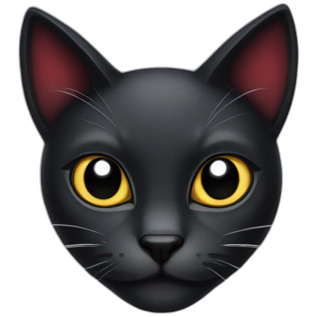 Vamp cat emoji