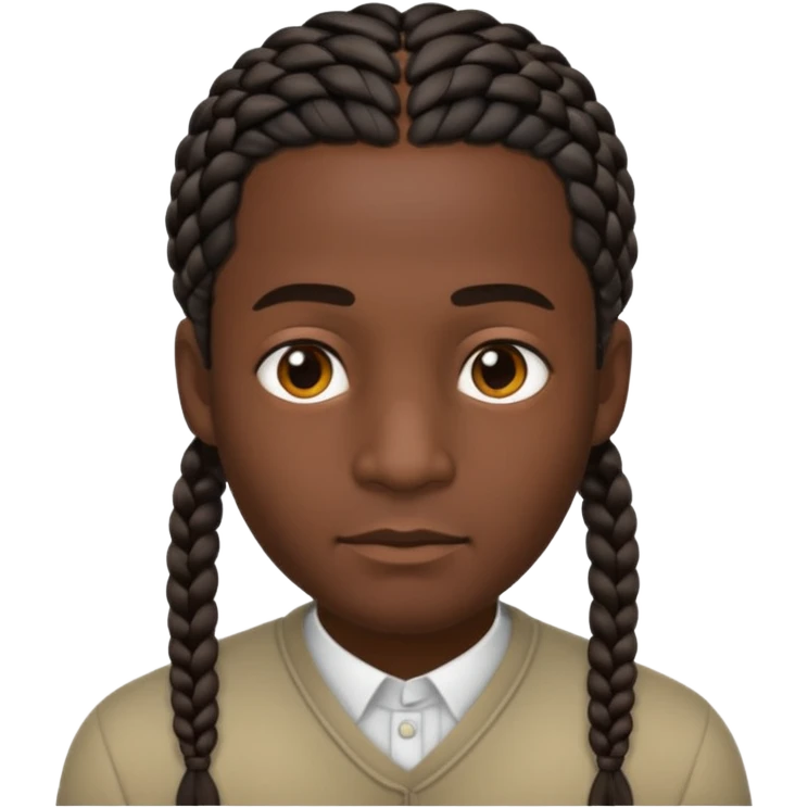 👦🏽 punle trenzas cortas de hombres pero que sea moreno  emoji