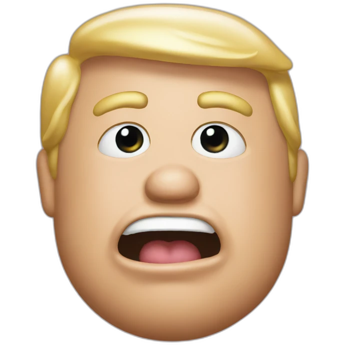Blobby-trump emoji