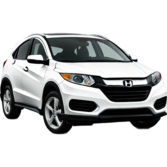 White Honda HRV emoji