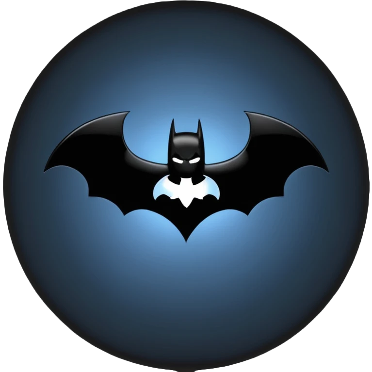 Batman logo emoji emoji