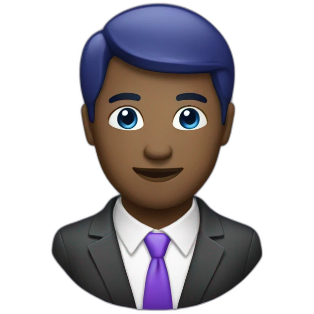 manager-purple-blue emoji