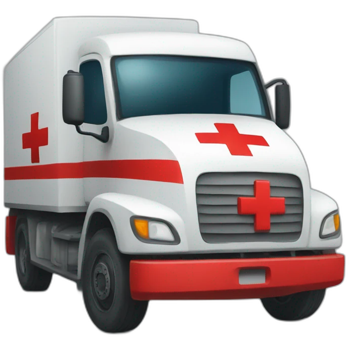 Red cross logistics emoji
