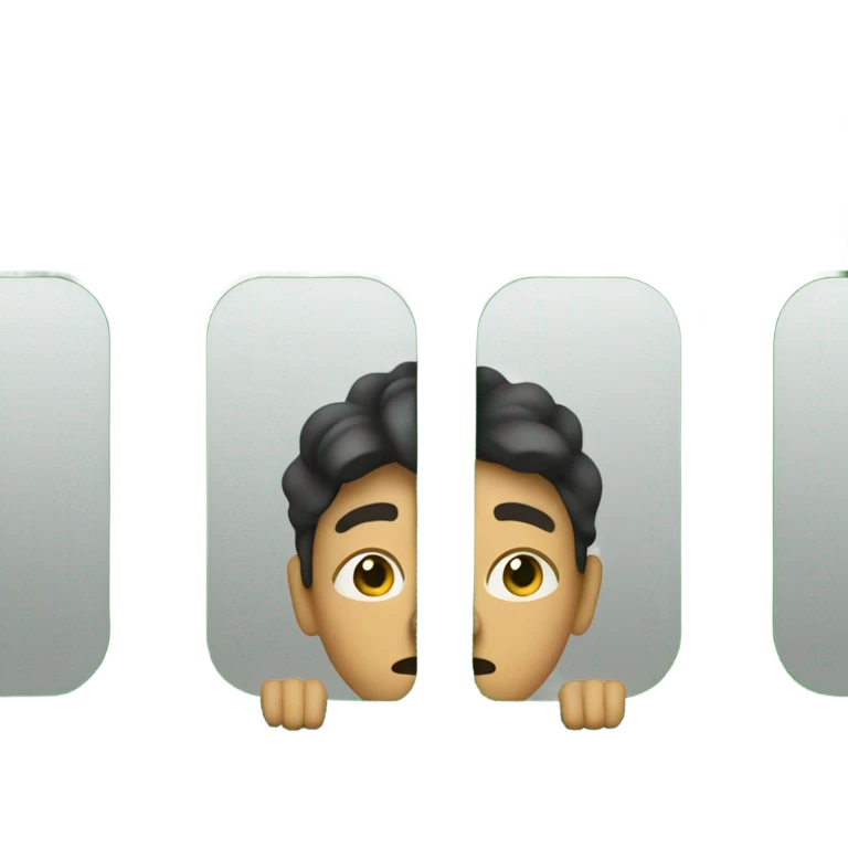 Stuck upset on green train emoji