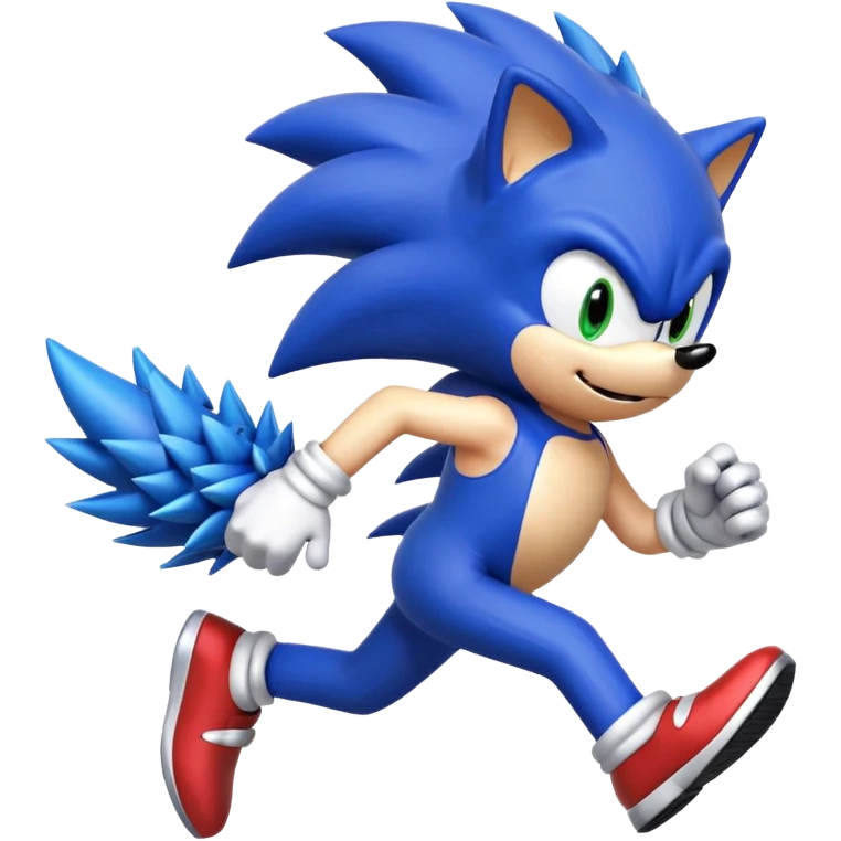 Sonic the hedgehog emoji