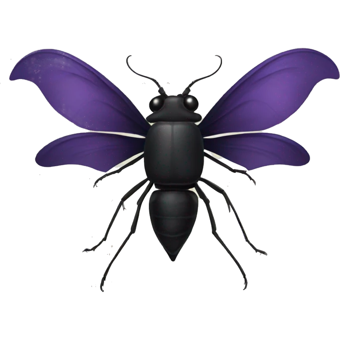 Gothic insect emoji