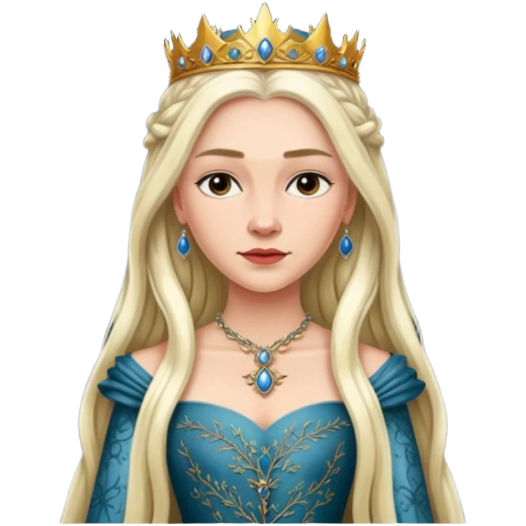 queen in game of throne emoji