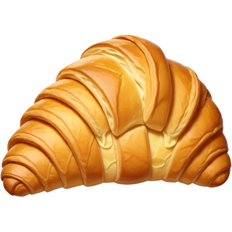 creamy croissant  emoji