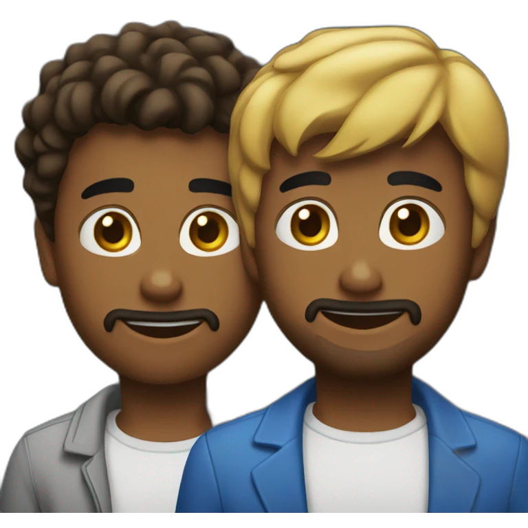 Amine et Billy emoji