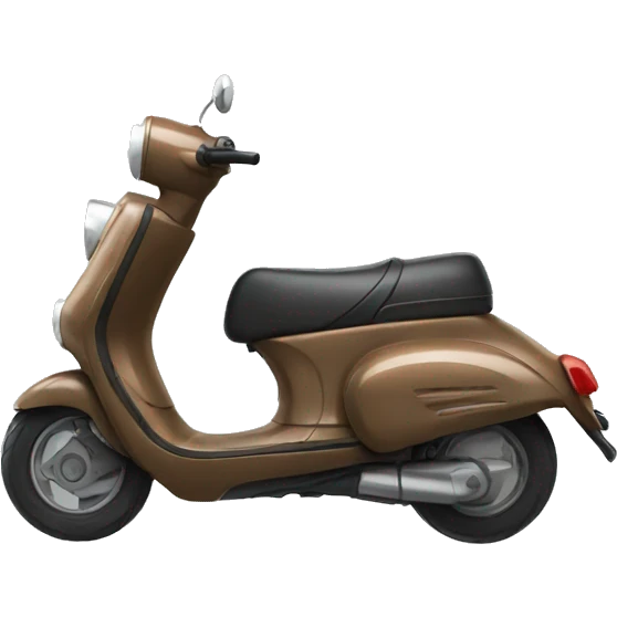 mole on the scooter emoji