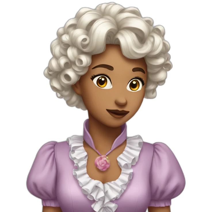 hooo oh frilly emoji