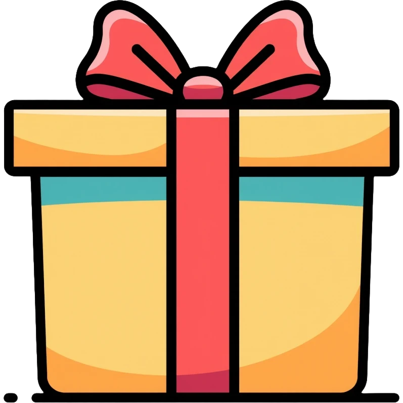birthday present box emoji
