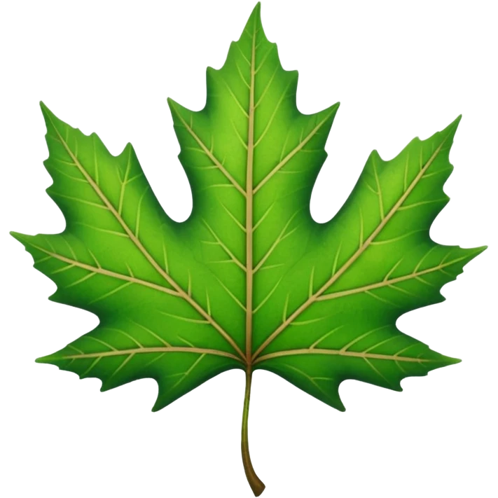 single leaf emoji