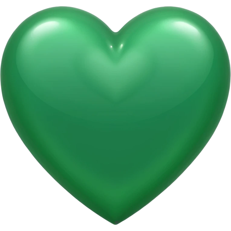 Green heart emoji