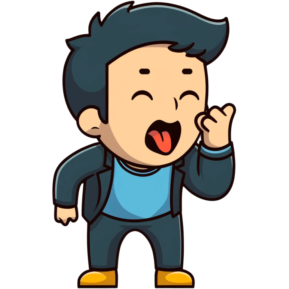 yawning man emoji