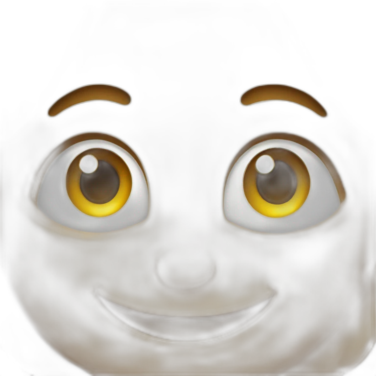Smiley with dimples emoji