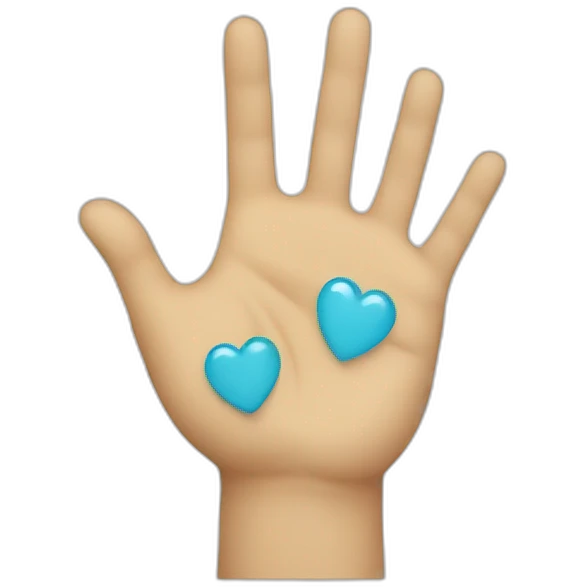 donation hand emoji