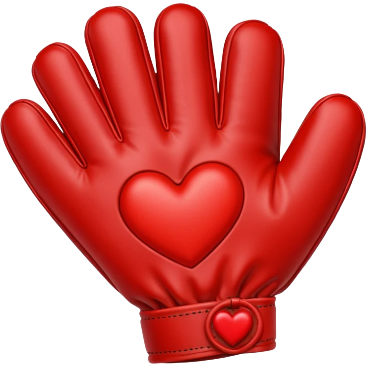 Love glove emoji
