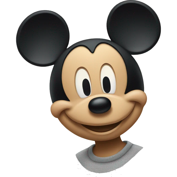 Mickey mouse emoji