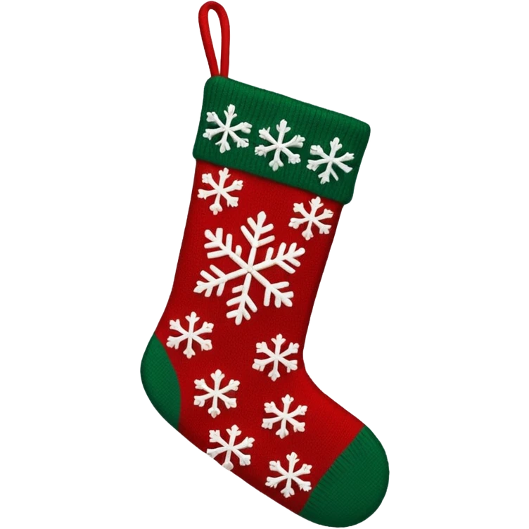 christmas sweater stocking emoji
