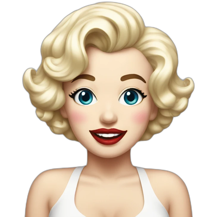 Marilyn monroe emoji