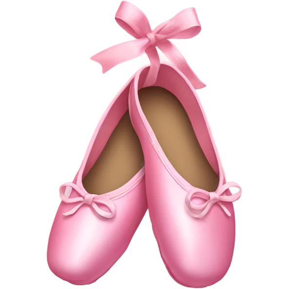 pink ballet shoes emoji
